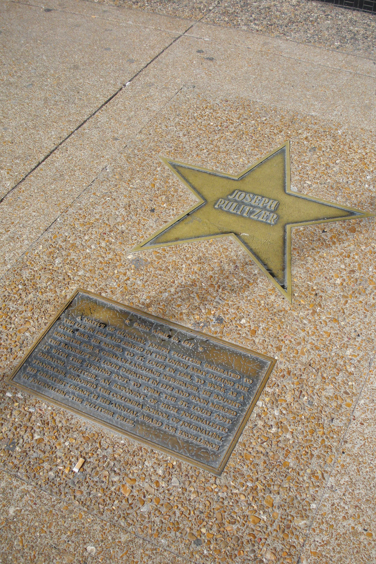 StL Adventure #8 The St. Louis Walk of Fame